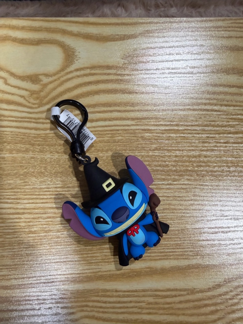 Disney Stitch Witch Keychain - Blue & Purple